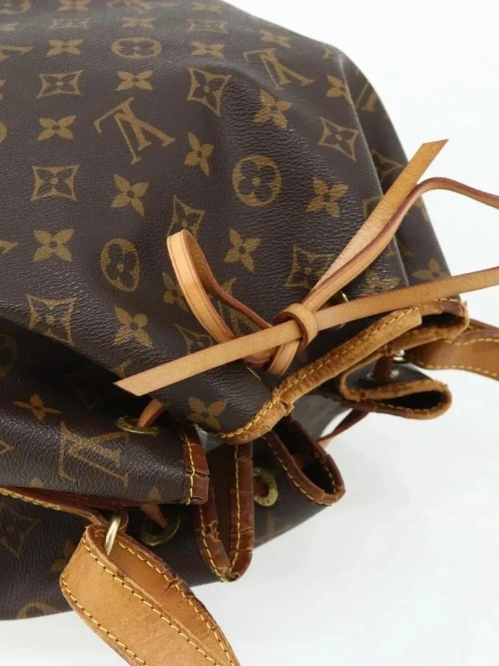 LOUIS VUITTON Monogram Petit Noe Shoulder Bag M42226 LV Auth mr2448